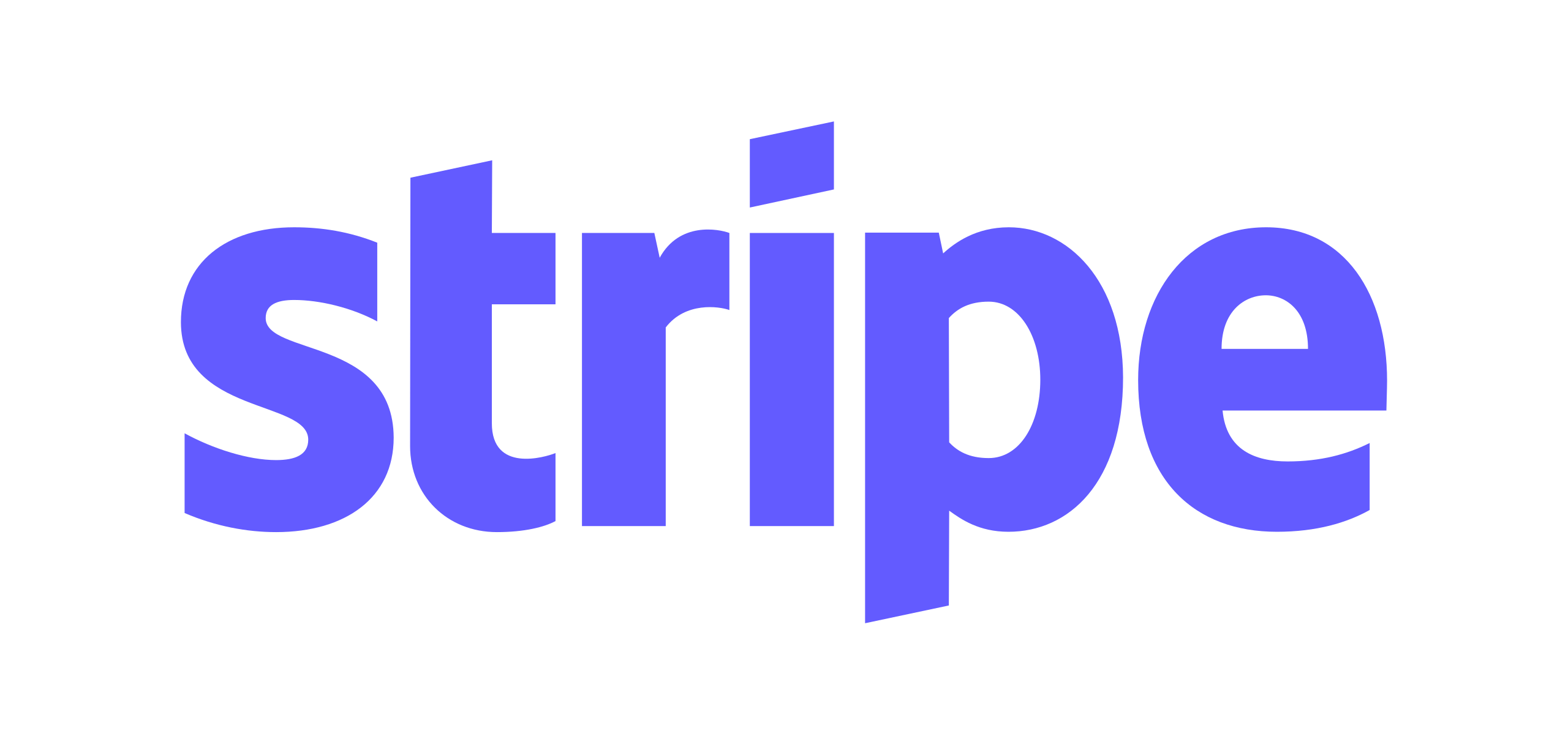 Stripe logo in purple, representing payment processing solutions for enhancing technology integration in learning management systems.