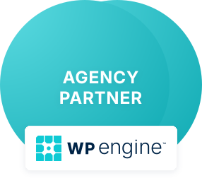Official WP Engine Agency Partner badge, emphasizing Markanyx's commitment to delivering enterprise-grade WordPress hosting solutions.