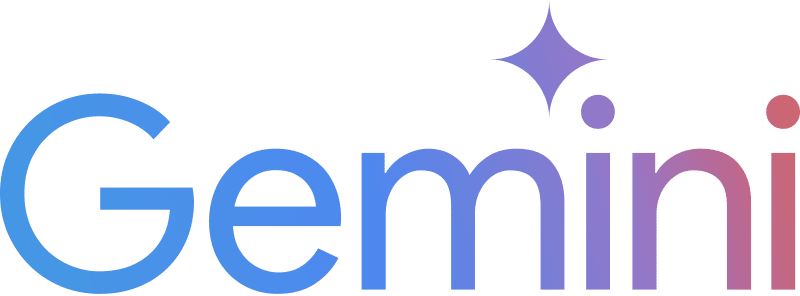 Gemini logo representing advanced technology solutions and learning management systems, featuring a modern design with gradient colors and a star element.